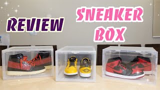 รีวิว: Sneaker Box กล่องใส่รองเท้า ฝาหน้าแม่เหล็ก