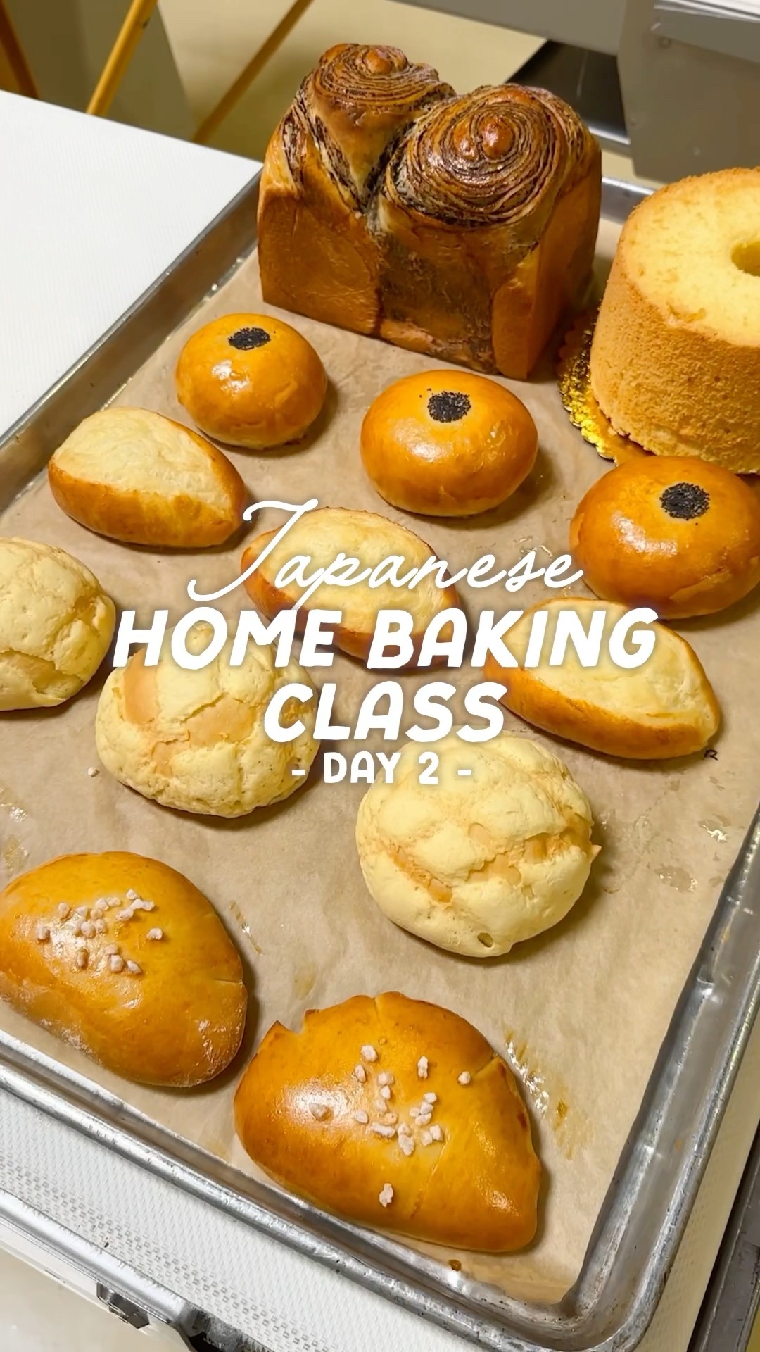 Everything I Baked at Japanese Home Baking Class DAY 2