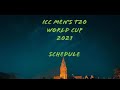 Game on hai  cricket world cup 2021 schedulehasavia presents