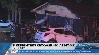 12 firefighters released from the hospital after explosion at Salisbury home