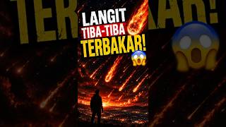 Langit Tiba tiba Terbakar?!#MeteorShower#HujanMeteor#shorts