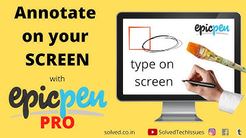 EPIC Pen PRO || Discount Code EPIC-3750 | Best Annotation tool for Windows (English)