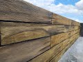 Efeito madeira com argamassa na parede - efeito madeira na calçada piso parede Deck de piscina Fácil