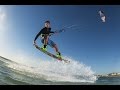 Extreme life kitesurfing