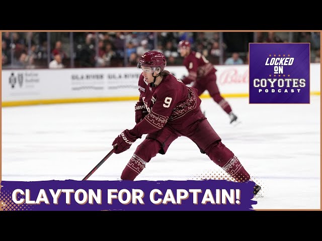 Clayton Keller Looking To Be Coyotes Fifth Captain