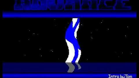 filled vector intro by advance for Amiga