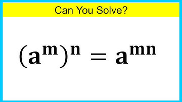 Nice Exponent Math Simplification | Can you Solve? #math #exam #math #study