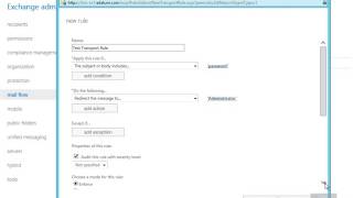 20345 1 Demo33 Configuring And Using Transport Rules