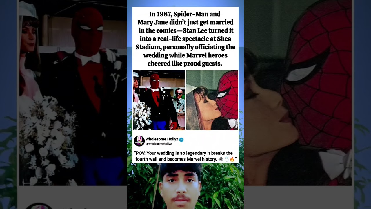 When a Comic Book Wedding Became Real Life 💥🕷️