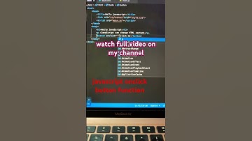 how to add onclick to button in JavaScript|#coding #javascript #onclick #function