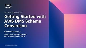 Get started with AWS DMS Schema Conversion- AWS Database in 15