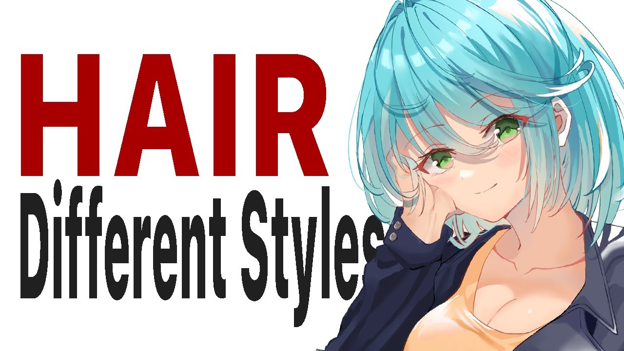 Girl Anime Hairstyles  How to draw hair, Manga hair, Female anime  hairstyles