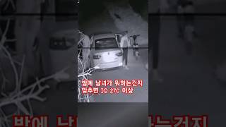 밤에 남녀가 뭐하는건지 맞추면 Iq 270 이상