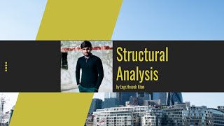 Lecture #3  Structural analysis