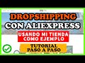 MI TIENDA ONLINE DE DROPSHIPPING CON ALIEXPRESS + Tutorial español como crearla Paso a Paso - 2020 ✅