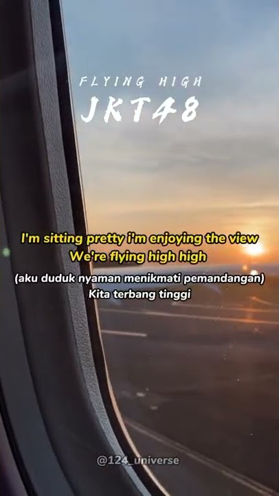 JKT48 - FLYING HIGH LIRIK TERJEMAHAN #JKT48 #JKT48NEWERA #JKT48FlyingHigh #jkt48