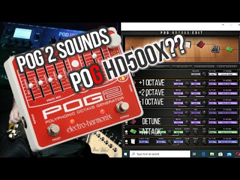 | POD HD500X | Line 6 | Preset | POG Sounds | Electro Harmonix |No Talking|