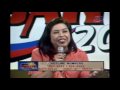 Gwen Pimentel at Hatol Ng Bayan - NBN Part 1 of 2