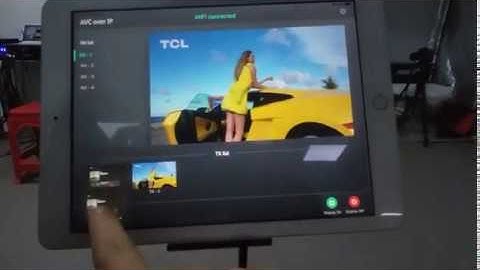 AVC over IP System with iPad APP control