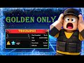 Golden Towers Only (No Skill Tree) vs Molten Mode | Roblox TDS