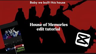 HOUSE OF MEMORIES / K-POP EDITING TUTORIAL / CAPCUT / TIKTOK TREND