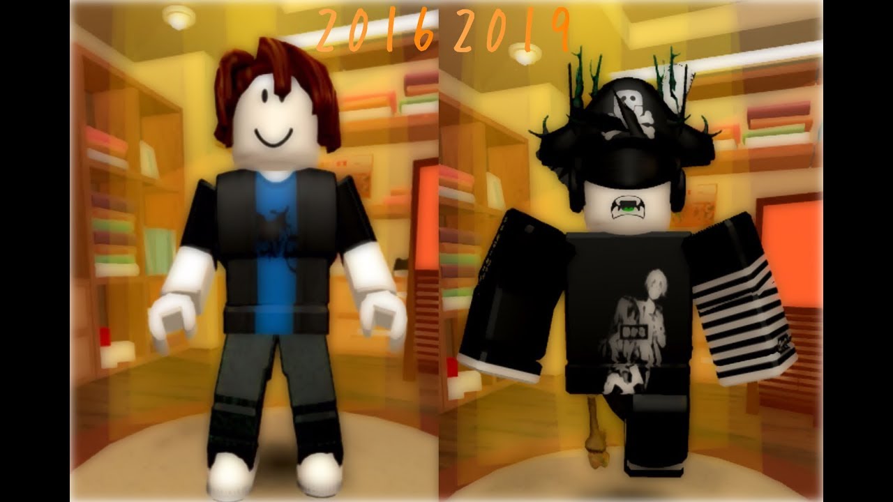 My Roblox Avatar Evolution (2016-2019) - YouTube