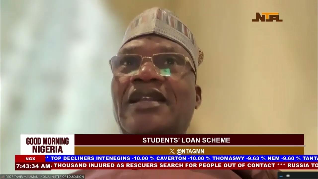 Students’ Loan Scheme | Good Morning Nigeria | 5th April 2024 | NTA