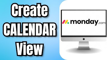 How to Create a CALENDAR View in Monday.com