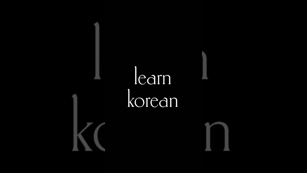 korean alphabets hangul 