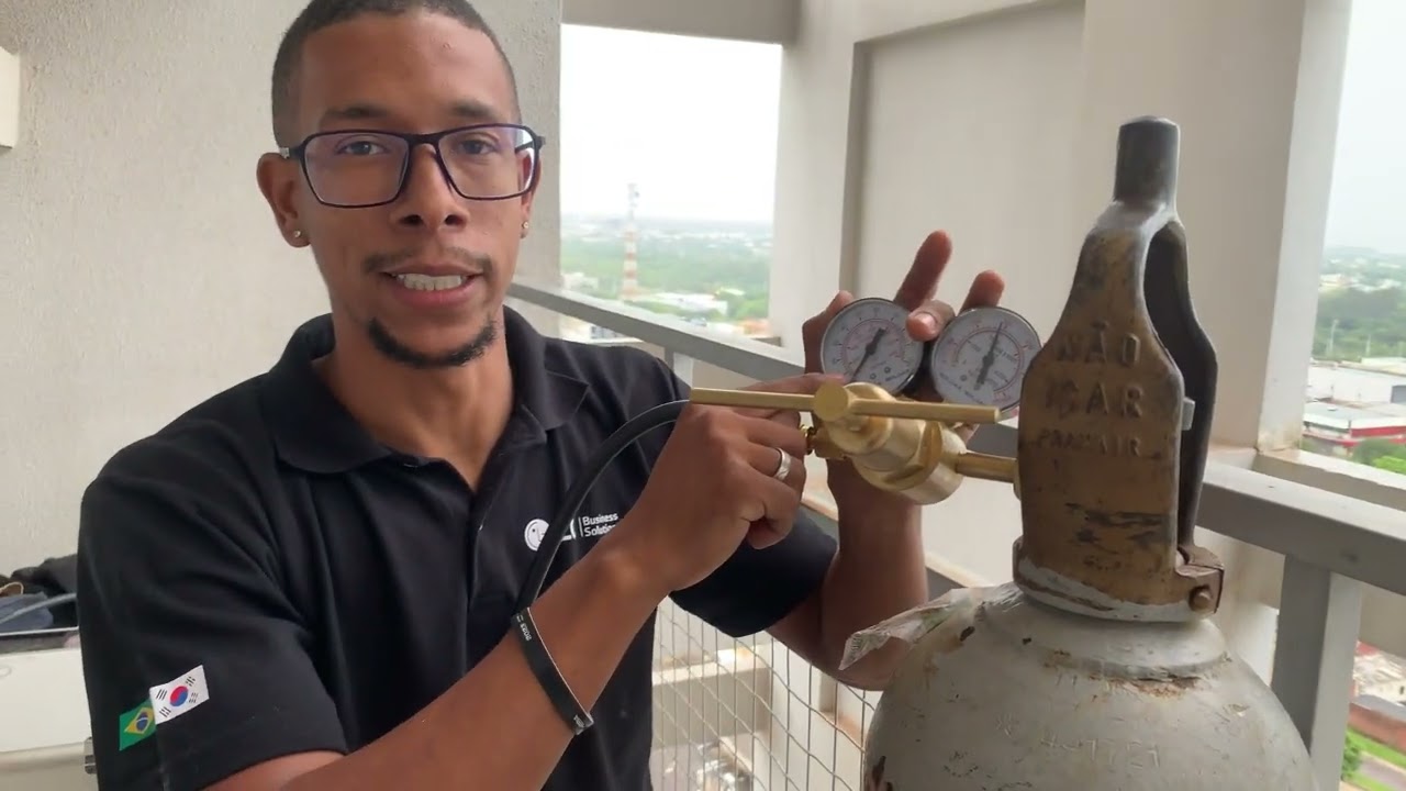 Instalação de mini VRF LG 6HP - passo a passo de instalação