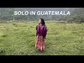 I booked a oneway ticket to guatemala