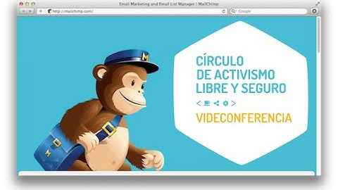 [Videconferencia] Cómo enviar boletines utilizando Mailchimp