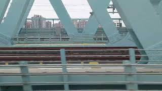 台灣高鐵 700T型列車 0613車次 臺中站出發 行走音/車內廣播實錄 TOSHIBA-IGBT VVVF