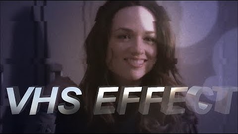 FCP Tutorial: AE Inspired VHS Effect