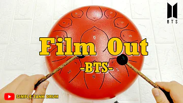 Film Out (BTS) - Simple Tank Drum Cover with Tabs