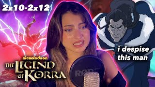 LEGEND OF KORRA BOOK 2: 2x10 - 2x12 REACTION...HOW will this END?!