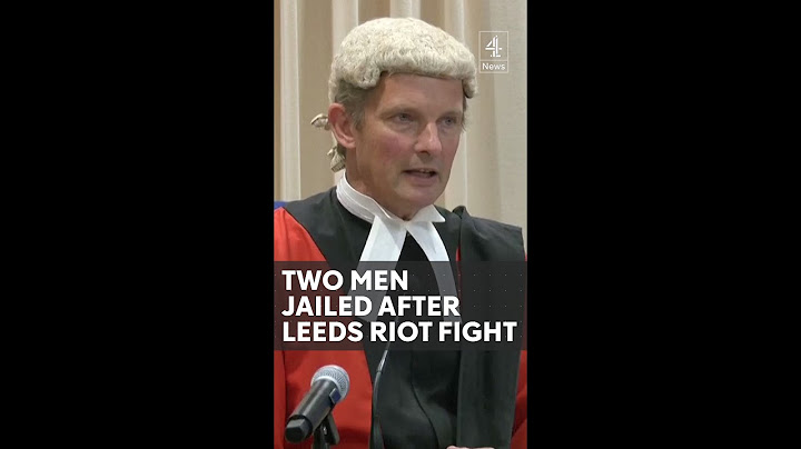 Two men jailed after Leeds riot fight