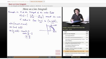 "Line Integrals, Part 2" | Multivariable Calculus with Educator.com