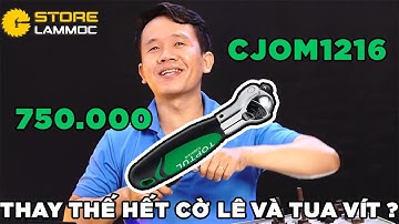 CJOM1216 cần tự động TOPTUL vừa vặn ốc vừa vặn vít cực hay ho | bình luận theo cú pháp CJ12 + SĐT