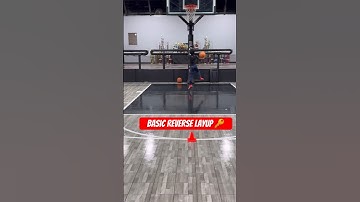 Basic reverse layup 🔑 basketball training 🔥 #shorts #training #fyp