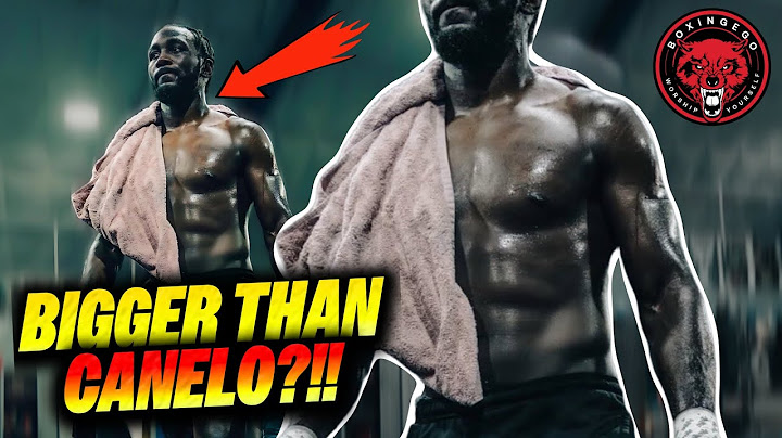 Terence Crawford MASSIVE WEIGHT GAIN, FINALLY Bulked for Canelo Fight