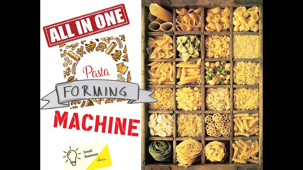 Fresh Look at Pasta Forming Machine How To Make Macaroni Spaghetti All Of