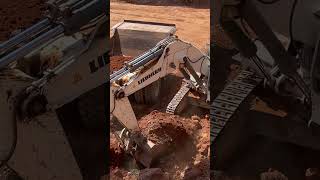 Liebherr 984 Excavator Loading Caterpillar Dumpers - #Megamachineschannel