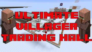 ULTIMATE VILLAGER TRADING HALL TUTORIAL - MINECRAFT HERMITCRAFT SERVER