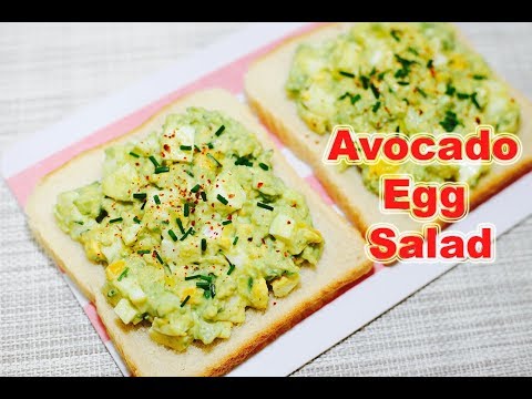 Healthy Avocado Egg Salad