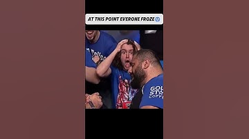 Thumbnail of The whole crowd became 😶 #armwrestling #devonlarratt #levansaginashvili