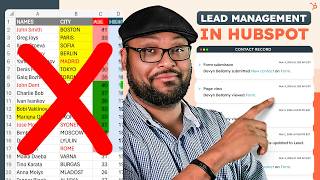 How To Do Lead Management In Free HubSpot CRM