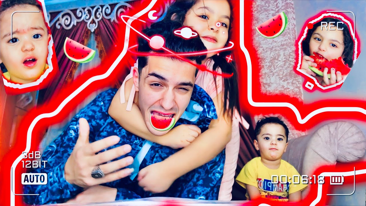 جبت بطيخه كبيره وعملت ف سومي مقلب 🍉😳😂😂🔥🤍