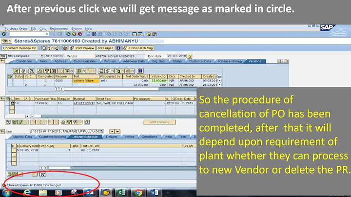 HOW TO CANCEL/DELETE PURCHASE ORDER IN SAP#SAP#LEARNING#SAPMM - DayDayNews