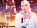الحلقة الخامسة   ميام محمود من مصر محجبة تغني راب عن التحرش والحجاب والتقاليد Arabs got Talent 2013